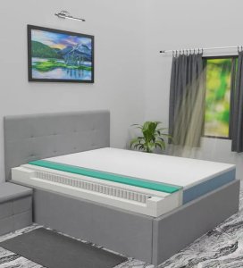 Smart Hybrid 10 Inch Pocket Spring & Latex Foam Mattress In