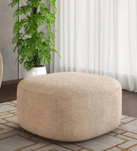 Giorgio Ottoman In Light Brown Finish