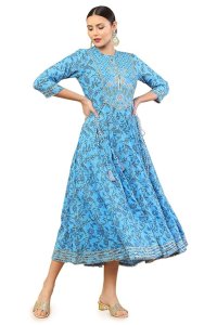 Soch Women Cotton Anarkali Kurta