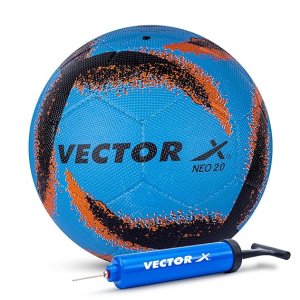 Vector X Neo Rubber Moulded Football with Pump